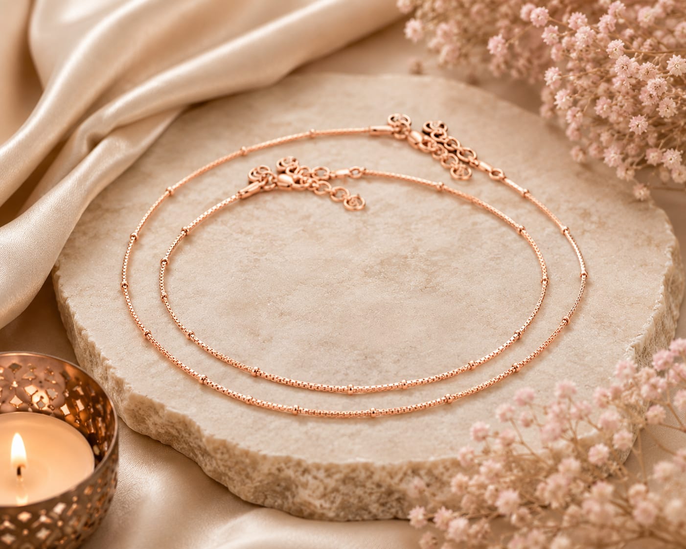Rose Anklet