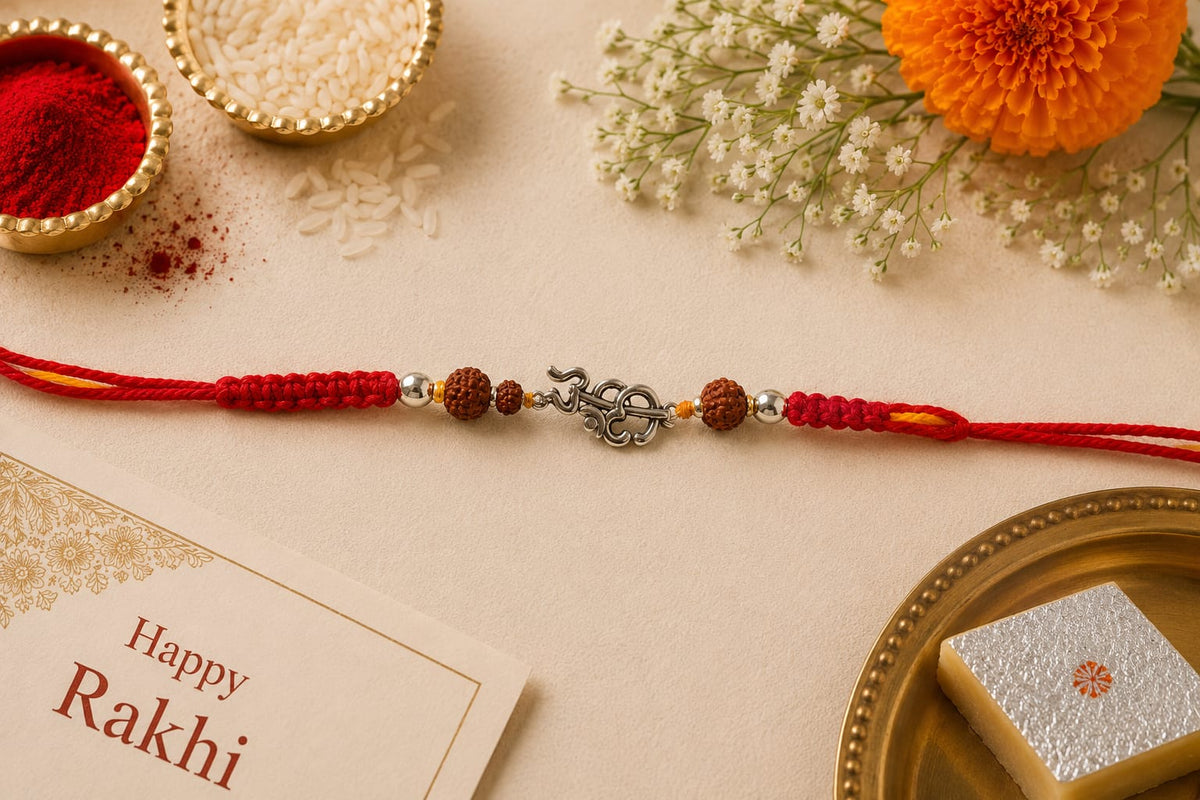 Om Trishul - Red Thread