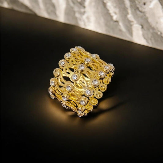 Adjustable Ring Cum Bangle