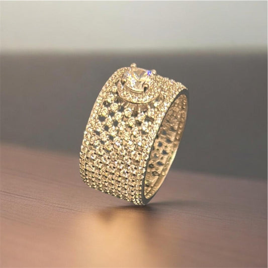 Cocktail Net Ring