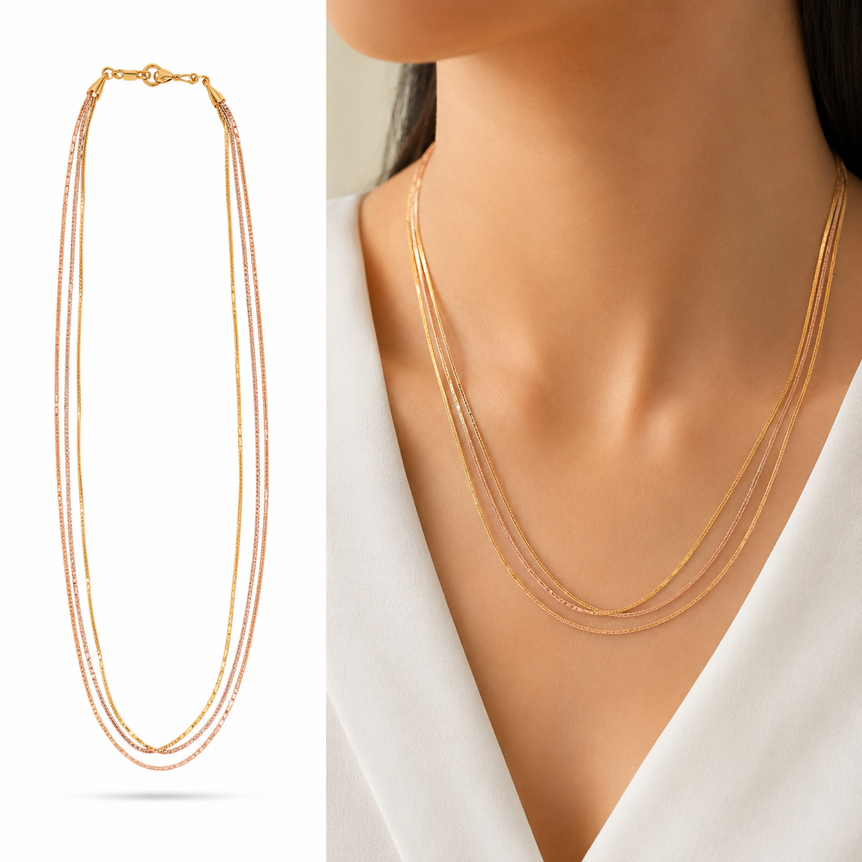 Pelline Chain - Layered