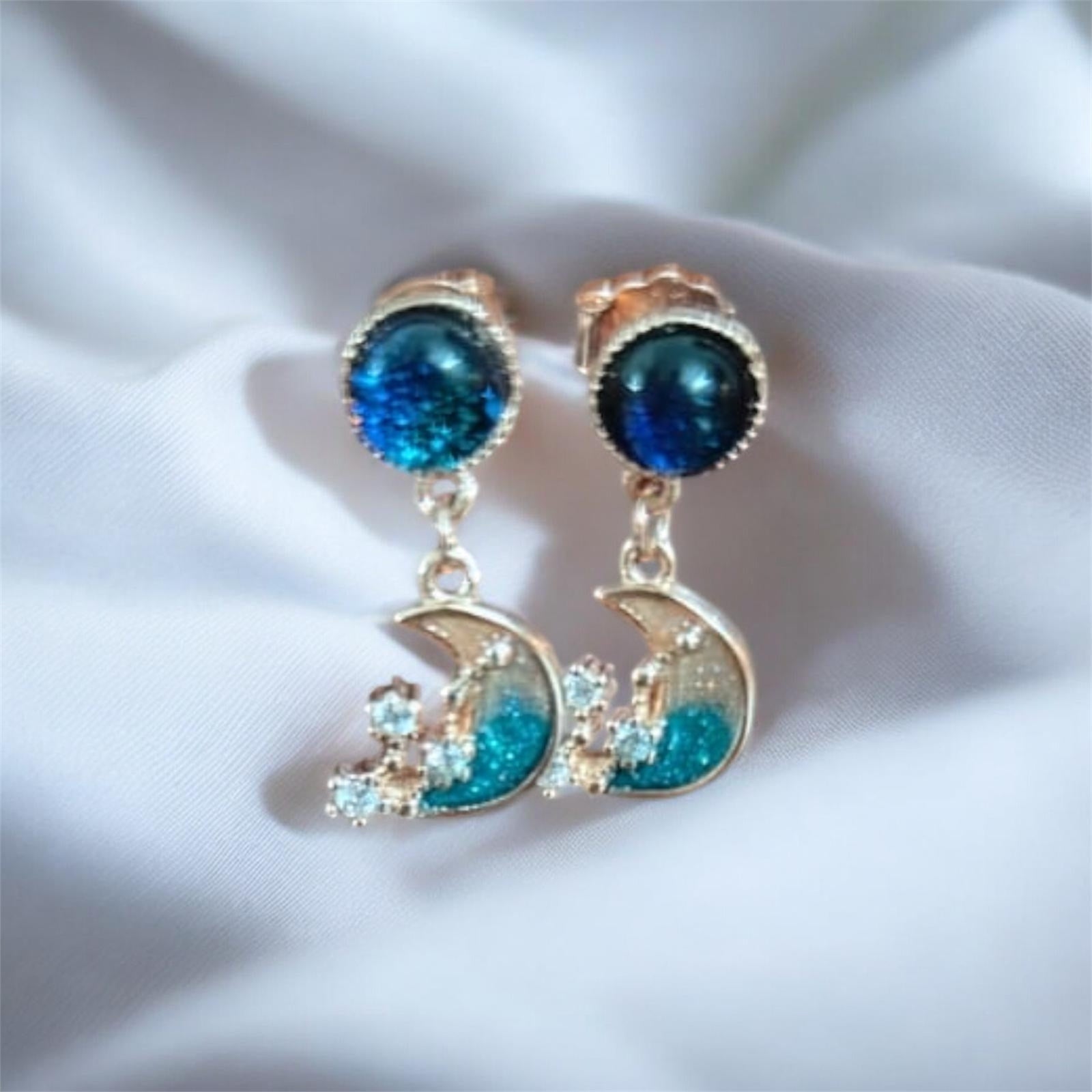 Celestial Moon & Falling Star