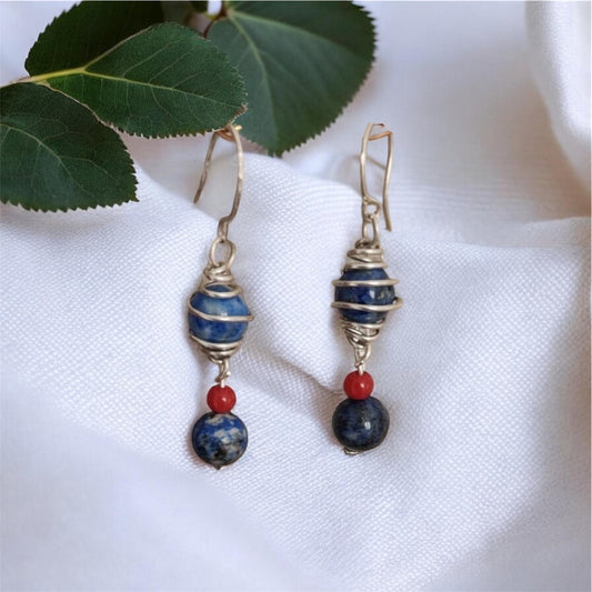 Passion Lapis Earrings