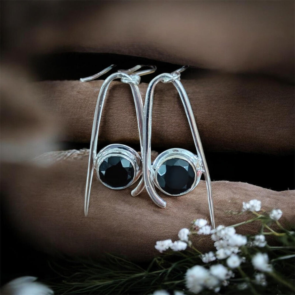 Maroon Stone Dangler
