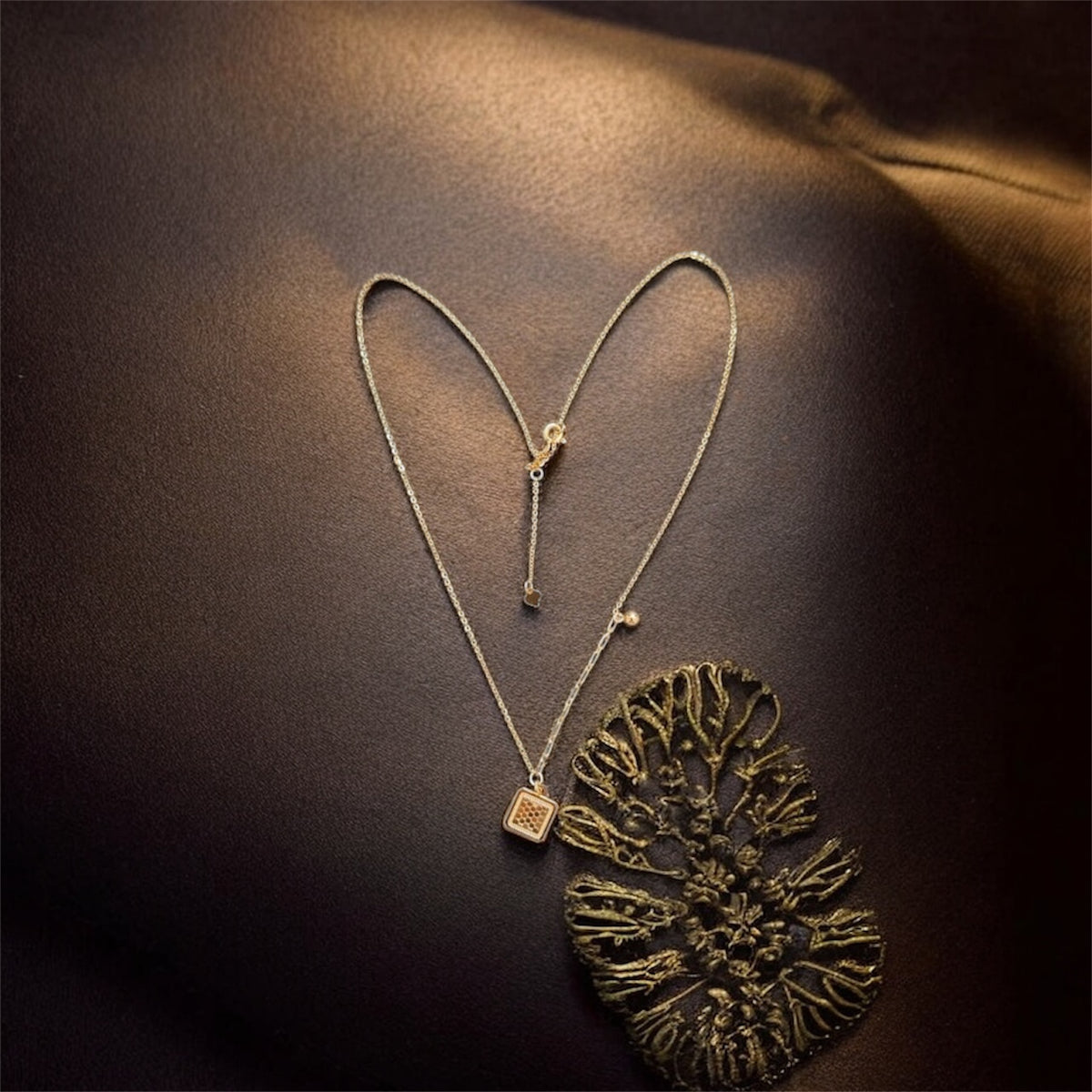 Square - Chain Pendant