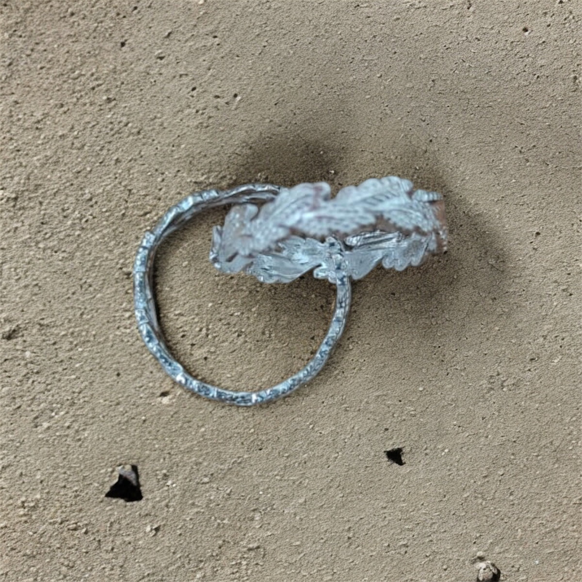 Leafy Toe Ring