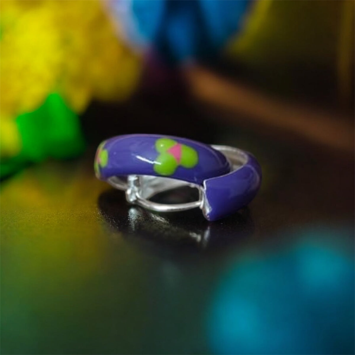 Purple Enameled Bali - Kids