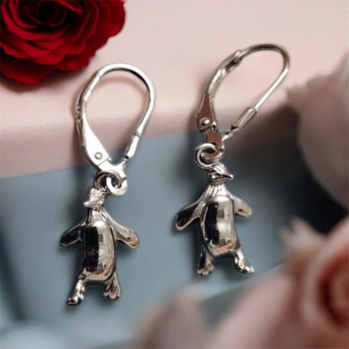 Penguin Earrings