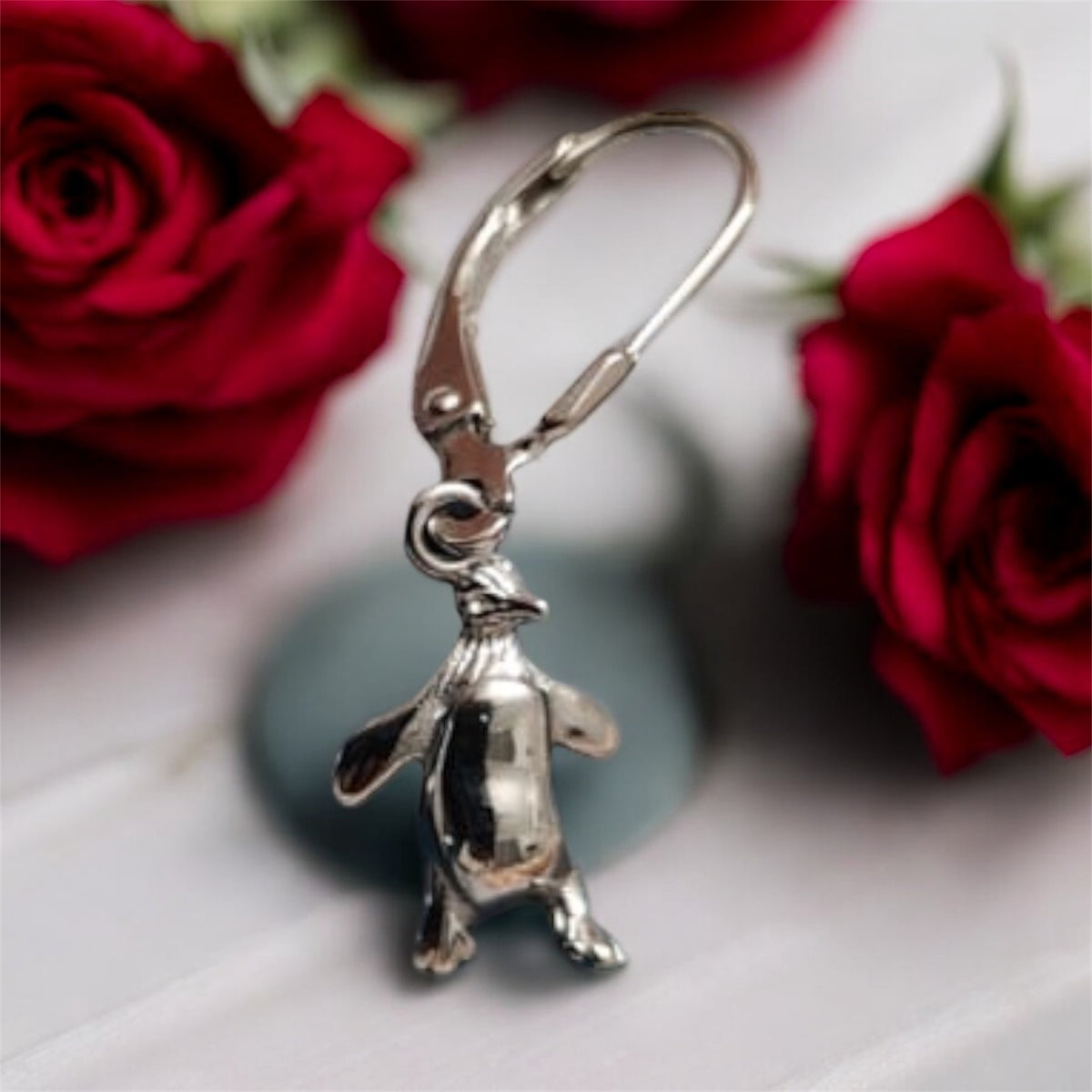 Penguin Earrings